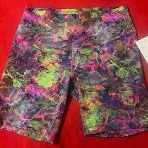 Lululemon Wunder Train High-Rise Shorts Women’s Size 14 Multi Floral Print NEW
